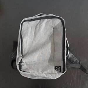Metropack Backpack in Gray with Black Accents